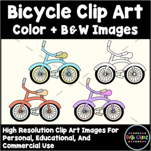 bicycle clip art