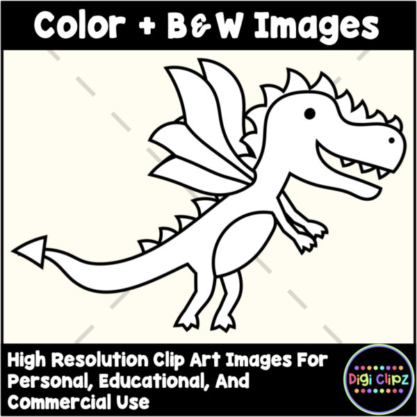 dragon clip art images