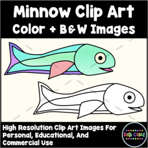 minnow fish clip art