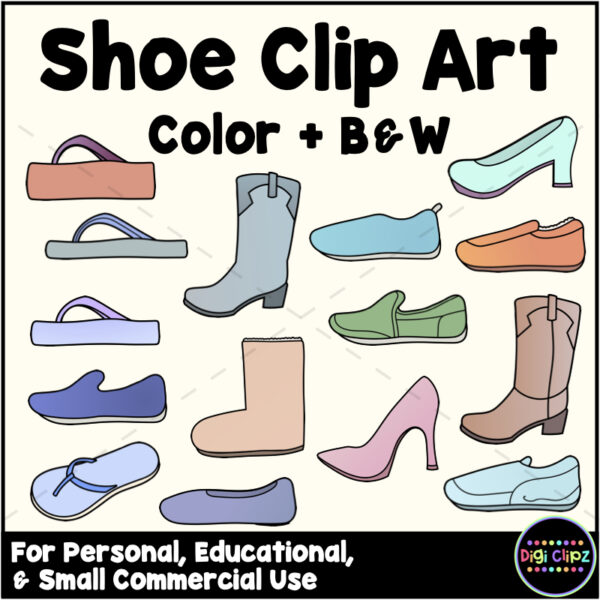 shoe clip art
